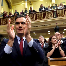 Pedro Sánchez, en el Congreso de los Diputados. - EFE