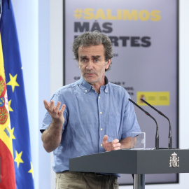 El director del Centre de Coordinació d'Alertes i Emergències Sanitàries (CCAES), Fernando Simón. EUROPA PRESS/E. Parra. POOL