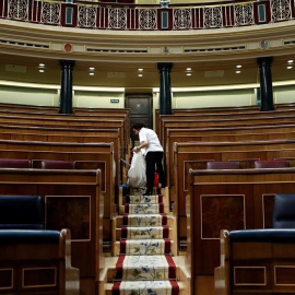 Congreso de los Diputados hemiciclo vacío