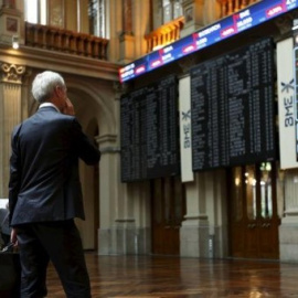  Imagen de archivo de la Bolsa de Madrid. -Reuters