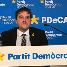 El president del PDeCAT, David Bonvehí. EUROPA PRESS