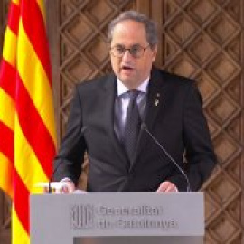 Torra anuncia que convocarà eleccions un cop el Parlament aprovi els pressupostos