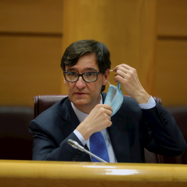 El ministro de Sanidad, Salvador Illa. - EFE