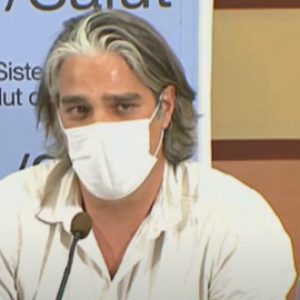 El director de la Unidad de Seguimiento de la Covid-19, Jacobo Mendioroz / A. MORENO