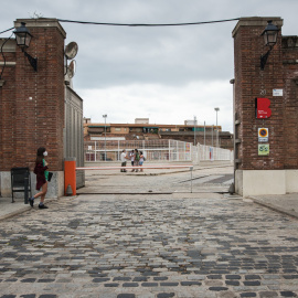 L'entrada de Fabra i Coats. Miguel Velasco