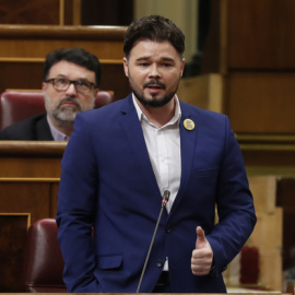 El palo (merecido) de Gabriel Rufián a Toni Cantó