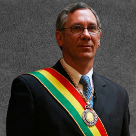 Retrato del expresidente boliviano Eduardo Rodríguez Veltzé./ IBolivia.org