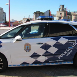 Un coche de la Policía local de Vigo.-EFE