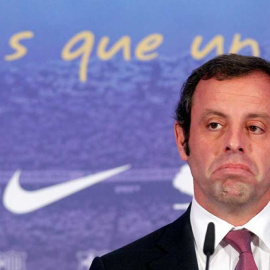 El expresidente del Barcelona Sandro Rosell. EFE
