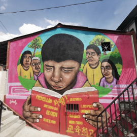 Grafiti en la Comuna 13.- QUERALT CASTILLO