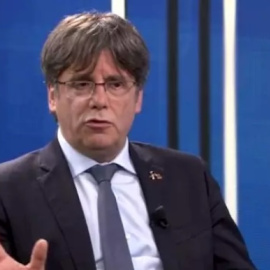 Carles Puigdemont. Europa Press/TV3