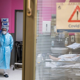 Hospital madrileño./ EFE