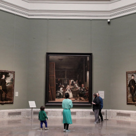Sala de Las Meninas del Museo Nacional del Prado el día que cierra por coronavirus, en Madrid (España), a11 de marzo de 2020. / EUROPA PRESS - Eduardo Parra