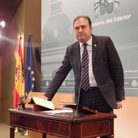 José Luis Olivera durante su toma de posesión como nuevo director del Centro de Inteligencia contra el Terrorismo y el Crimen Organizado (CITCO).