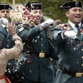 La Guardia Civil se remilitariza en Madrid y pide 'sponsors' para su "Todo por la Patria"