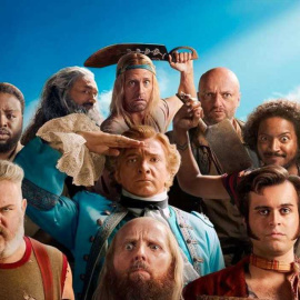 Imagen promocional de la serie de HBO Max 'Nuestra bandera significa muerte' 