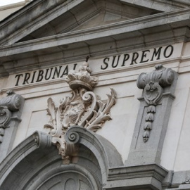 Fachada del edificio del Tribunal Supremo, en Madrid. /Europa Press