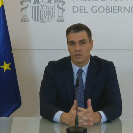 Mensaje del Presidente de Gobierno Pedro Sánchez a los militares en el extranjero.