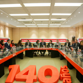 Reunión de la Comisión Permanente de la Ejecutiva Federal del PSOE, en Madrid. E.P./Ricardo Rubio