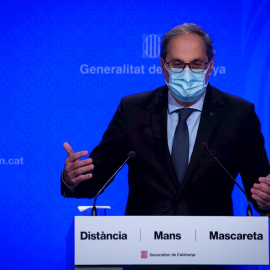 El presidente de la Generalitat, Quim Torra. EFE/Enric Fontcuberta/Archivo