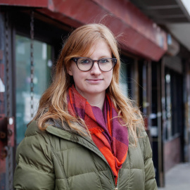 L'activista del moviment Housing Justice for All de Nova York, Cea Weaver. BKMag