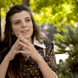 Júlia Bacardit, periodista y autora de 'El precio de ser madre'. VILAWEB/Albert Salamé