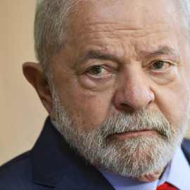 El presidente brasileño, Luiz Inacio Lula da Silva, habla durante una reunión con periodistas en el Palacio Planalto.- DPA/EUROPA PRESS
