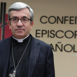 El secretario general de la Conferencia Episcopal Española, Luis Javier Argüello. -Europa Press