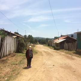 Vista general de Villa Guadalupe, México. Anna Portella
