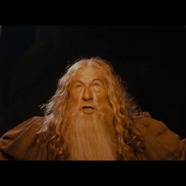  Gandalf en las minas de Moria