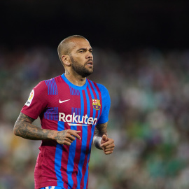 El exfutbolista del Barcelona Dani Alves. -EUROPA PRESS