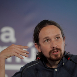 El secretario general de Podemos y vicepresidente del Gobierno, Pablo Iglesias. - EFE