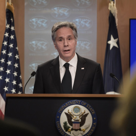 El secretario de Estado de Estados Unidos, Antony Blinken, en Washington. LENIN NOLLY/ZUMA PRESS