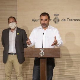 L'alcalde de Terrassa, Jordi Ballart, en la presentació de l'AMEP. ACN
