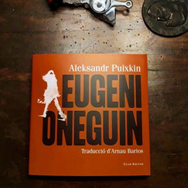 Portada de l''Eugeni Onegin', que ha traduït Arnau Barios. CLUB EDITOR.