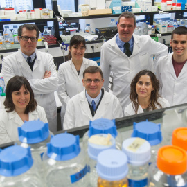Equipo de Antonio Fontanellas en el CIMA. / Universidad de Navarra.