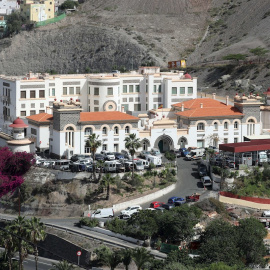 Vista del Centro de Internamiento de Extranjeros (CIE) de Barranco Seco, localizado en la ciudad de Las Palmas en la isla de Gran Canaria. EFE