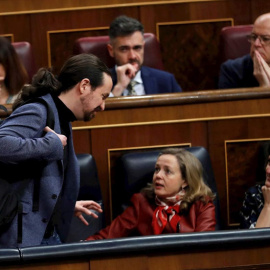 Pablo Iglesias en el Congreso