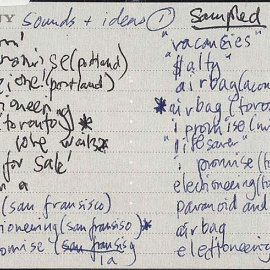 Carátula de uno de los 18 'minidisc' con material inédito de su disco 'Ok Computer' que Radiohead ha puesto a la venta en internet. (EP)