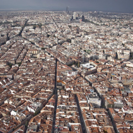 Vista aérea de Madrid.- EFE