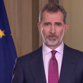 El Rey llama a resistir y unirse ante el virus