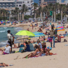 Playa en Palma de Mallorca / EFE