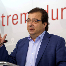 El presidente de la Junta de Extremadura y secretario general del PSOE extremeño, Guillermo Fernández Vara.-EFE