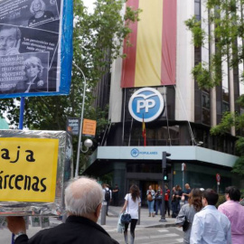 Sede del Partido Popular en la calle Génova de Madrid. EFE