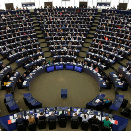 Foto de archivo de una sesión plenaria del Parlamento Europeo, en Estrasburgo. REUTERS/Vincent Kessler