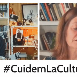 Imatge de la campanya #CuidemlaCultura, endegada per Acció Cultural del País Valencià.