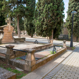 Vista de un cementerio en Zaragoza. EFE/Javier Cebollada