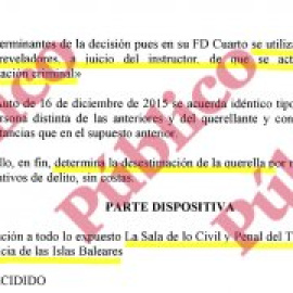 La mafia policial de Cursach se organiza para intimidar a los investigadores y los testigos