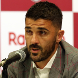 El futbolista David Villa anuncia su decisión de retirarse cuando finalice la temporada en Japón. / EFE