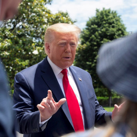 El presidente de los EEUU, Donald Trump | EFE